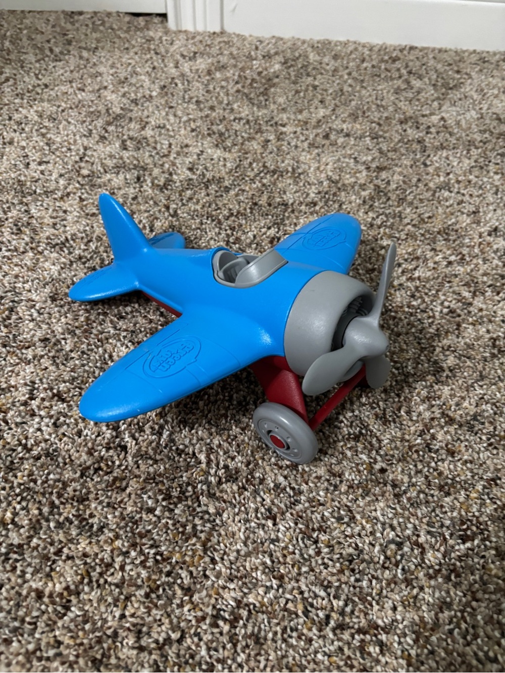 Green Toys Blue Toy Airplane